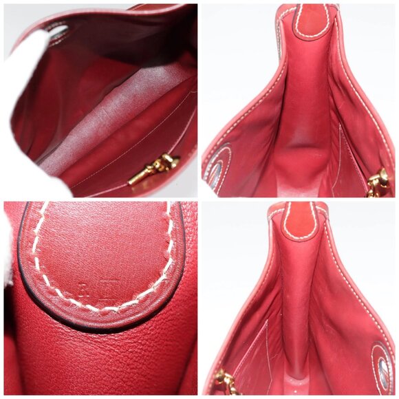 HERMES Vespa PM Shoulder Bag Straw Beige Gold - Picture 15 of 16